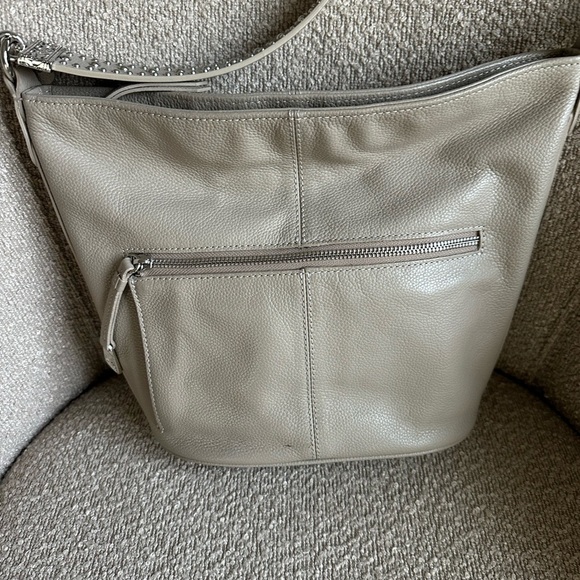 Brighton Beck Organizer Bucket Bag with Rockstar Studded Strap - Picture 5 of 15